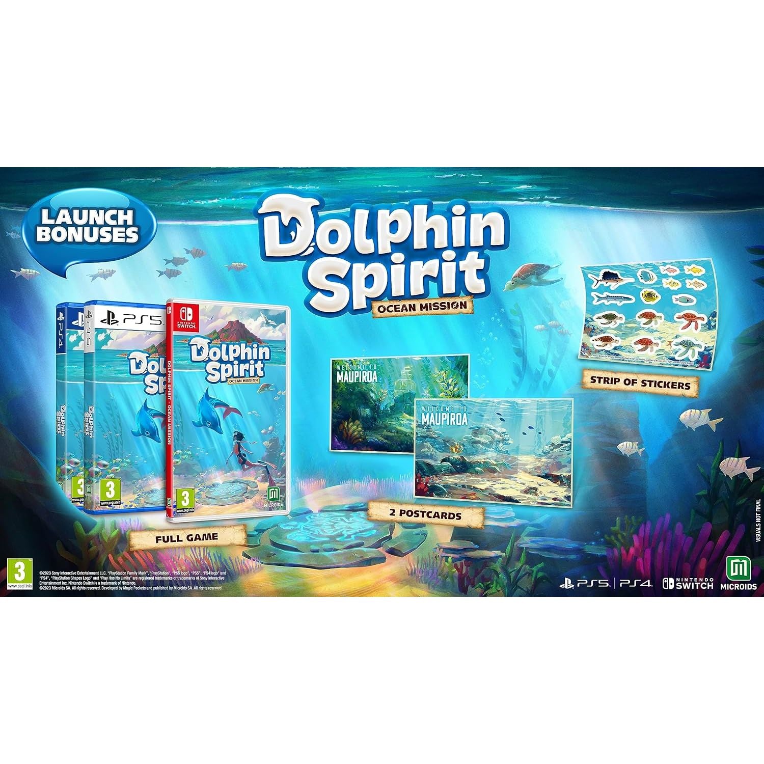 Buy PlayStation,Dolphin Spirit: Ocean Mission – PlayStation 4 - Gadcet UK | UK | London | Scotland | Wales| Near Me | Cheap | Pay In 3 | Video Game